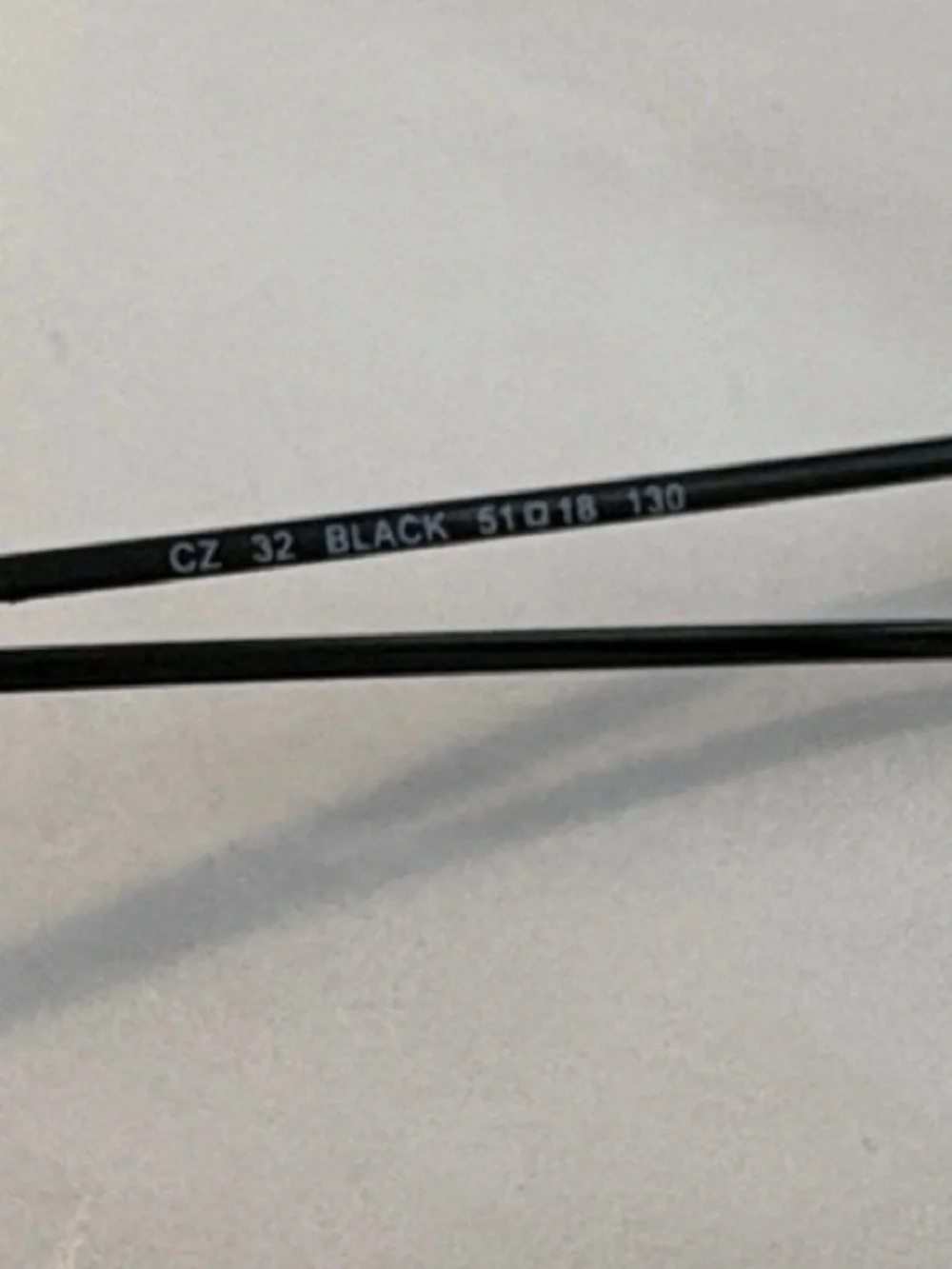 Capezio CZ 32 Black Glasses 51 18-130